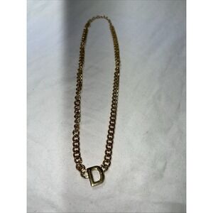 Bandmax 18k Gold Plated Necklace D Adjustable